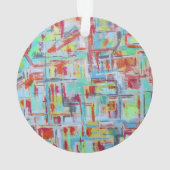 Zeit zum Beten der Acrylschmuck Ornament (Rückseite)