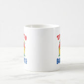Zeit zum Bootfahren Kaffeetasse (Mittel)
