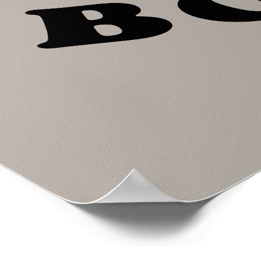 Zeit zum Bootfahren Poster (Ecke)