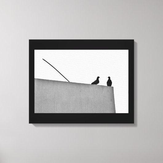 Zeit zum Chat Leinwanddruck (Vorderseite)
