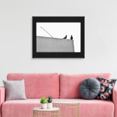 Zeit zum Chat Leinwanddruck (Insitu (Wohnzimmer))