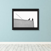 Zeit zum Chat Leinwanddruck (Insitu (Holzboden))