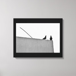 Zeit zum Chat Leinwanddruck