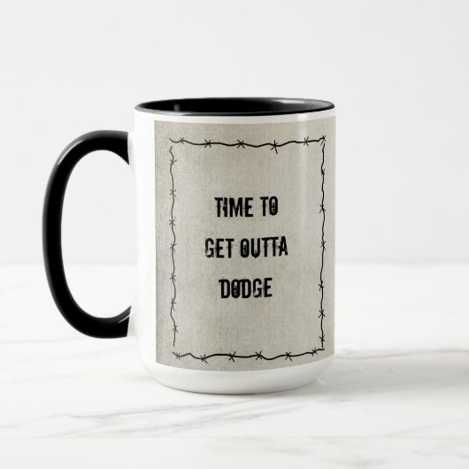 Zeit zum Dodge Tasse (Links)