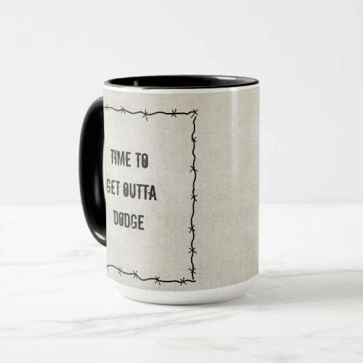 Zeit zum Dodge Tasse (Vorderseite Links)