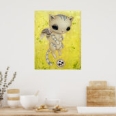 Zeit zum Entblößen von Drucken Poster (Küche)