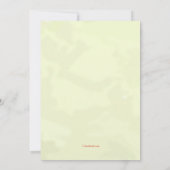 Zeit zum Entspannen Einladung (Rückseite)