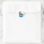 Zeit zum Entspannen Runder Aufkleber (Tasche)