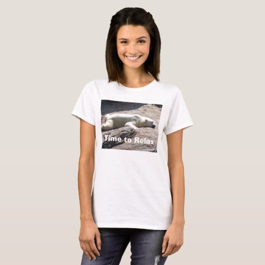 Zeit zum Entspannen T-Shirt (Vorne ganz)