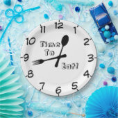 Zeit zum Essen Pappteller (Party)