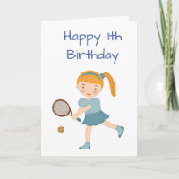 ZEIT ZUM FEIERN DER "11." BIRTHDAY Card