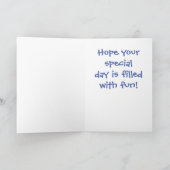 ZEIT ZUM FEIERN DER "12." BIRTHDAY Card Karte (Innenseite)