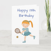 ZEIT ZUM FEIERN DER "13." BIRTHDAY Card