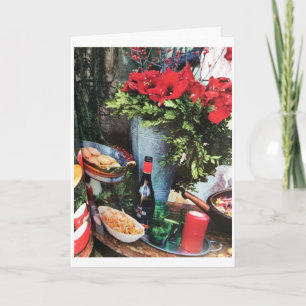 ZEIT ZUM FEIERN DER FAMILIE & FREUNDE "CHRISTMAS" KARTE