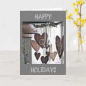 ***ZEIT ZUM FEIERN DER FERIENSAISON** IN CHRISTMAS KARTE (Gelbe Blume)