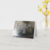 ZEIT ZUM FEIERN *FAMILIE UND FREUNDE* KARTE (Gelbe Blume)