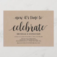 Zeit zum Feiern, Hochzeitsfeiern lädt ein