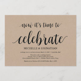 Zeit zum Feiern, Hochzeitsfeiern lädt ein Einladung