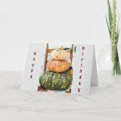 ZEIT ZUM "FEIERN IHNEN"/SCHÖNE FALLSAISON KARTE (Vorderseite)