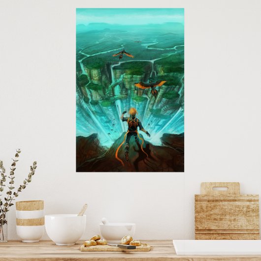 Zeit zum Fliegen Poster (Küche)