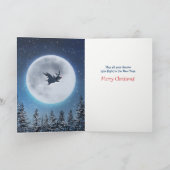 Zeit zum Fliegen Vintager Flüge Weihnachten (Innenseite)