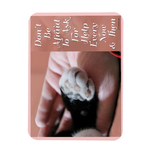 Zeit zum Frag der Hilfe Magnet (Vertikal)