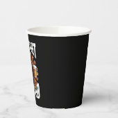 Zeit zum gebastelten Erntedank Türkei Bier Pappbecher (Links)