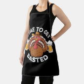 Zeit zum gebastelten lustigen Bierbrauer Erntedank Schürze (InSitu)