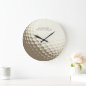Zeit zum Golfspielen Große Wanduhr (Zuhause)