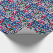 Zeit zum Kauf eines Scooters Geschenkpapier (Ecke)