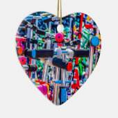 Zeit zum Kauf eines Scooters Keramik Ornament (Rechts)