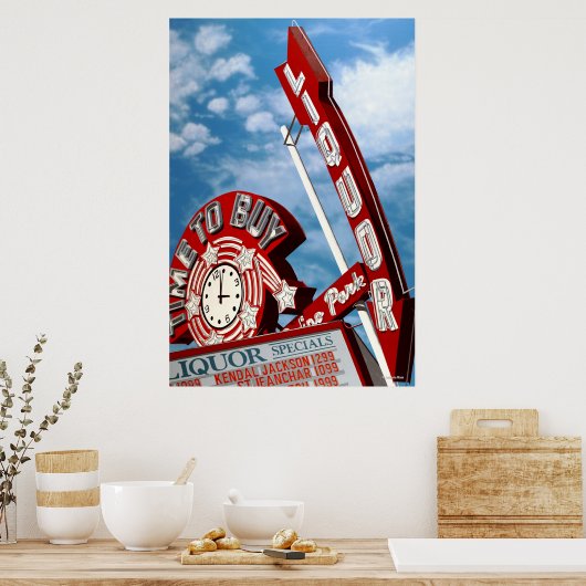 Zeit zum Kauf von Poster Print (Küche)