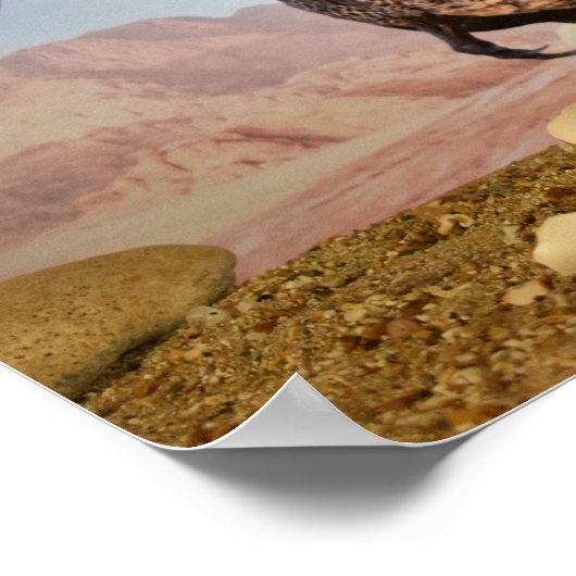 Zeit zum Laufen. Plakat (Ecke)