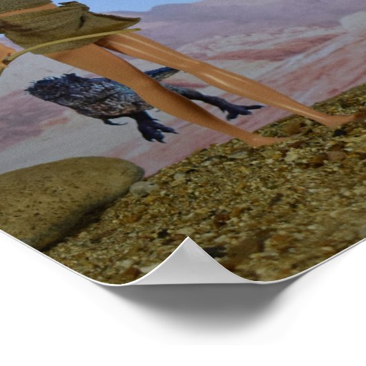 Zeit zum Laufen. Plakat (Ecke)