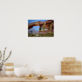 Zeit zum Laufen. Plakat (Küche)