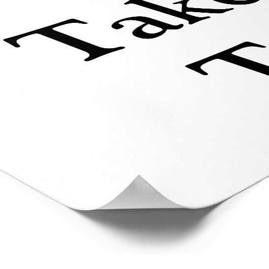 Zeit zum Lesen Poster (Ecke)