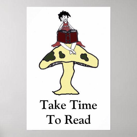 Zeit zum Lesen Poster (Vorne)