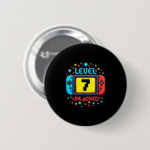 Zeit zum Levelaufstieg 7 freigeschaltet 7. Geburts Button (Vorne & Hinten)
