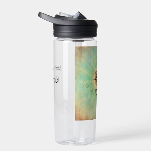 Zeit zum Manifest ! - Wasserprogrammierung Trinkflasche (Rechts)