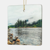 "Zeit zum Nachdenken" Keramikornament (Links)