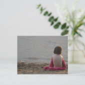 Zeit zum Nachdenken Postkarte (Stehend Vorderseite)