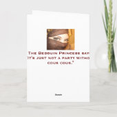 Zeit zum Party! Karte (Rückseite)