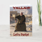 Zeit zum Party! Karte (Vorderseite)