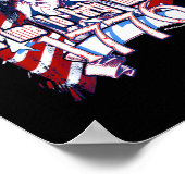 Zeit zum Party wie 1776 Poster (Ecke)