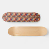 Zeit zum Party Wilder Löwen Skateboard (Horizontal)