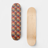 Zeit zum Party Wilder Löwen Skateboard (Vorderseite)
