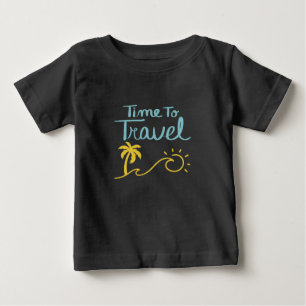 Zeit zum Reisen Baby T-shirt