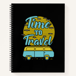 Zeit zum Reisen Camper - Reiseangebot Notizblock