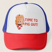 Zeit zum Schwein heraus Picnic Schwein