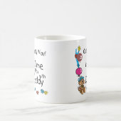 Zeit zum Spielen mit Daddy2 Kaffeetasse (Mittel)